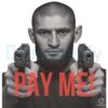 Khamzat Chimaev Pay Me Ufc Fighter 2025 PNG