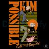 Kim Possible Call Me Beep Me Retro Graphic PNG