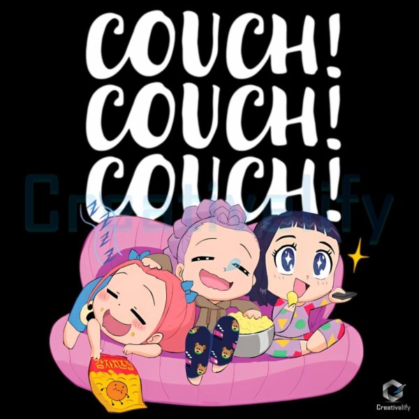 Kpop Demon Hunters Couch Couch Couch PNG