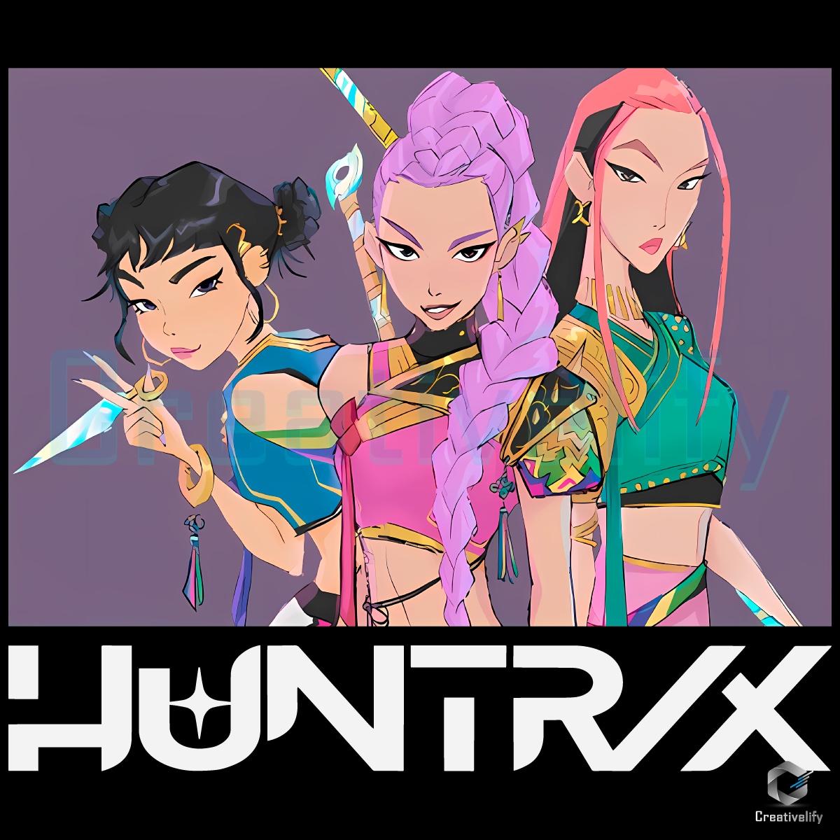 Kpop Demon Hunters Huntrx PNG Kpop Demon Hunters Huntrx PNG