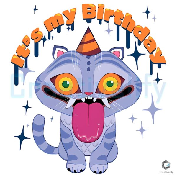 Kpop Demon Hunters Its My Birthday Derpy Tiger PNG