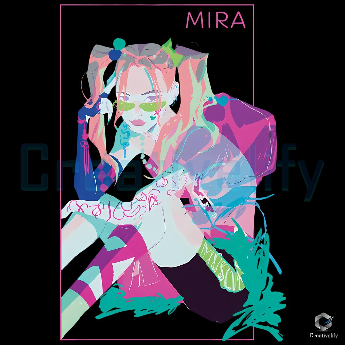 Kpop Demon Hunters Mira Girl Crush PNG Kpop Demon Hunters Mira Girl Crush PNG