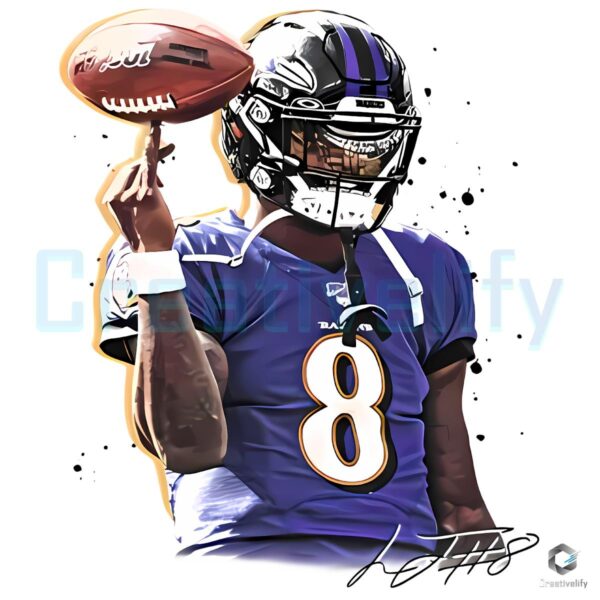 Lamar Jackson Baltimore Ravens Nfl Mvp Quarterback PNG
