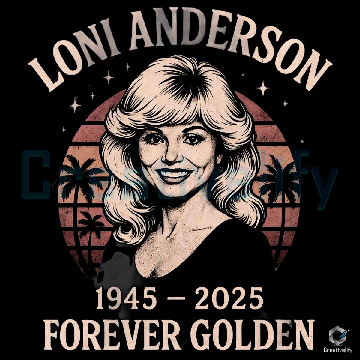 Loni Anderson Forever Golden Sunset Tribute Memorial PNG Loni Anderson Forever Golden Sunset Tribute Memorial PNG