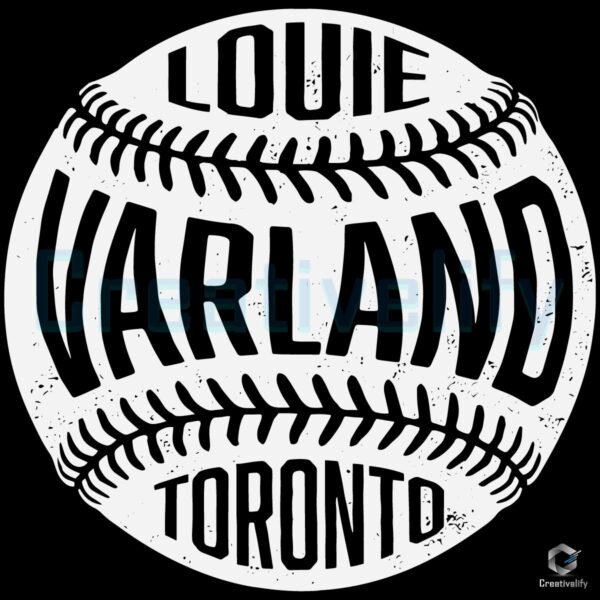 Louie Varland Toronto Vintage Baseball SVG