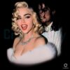 Madonna And Michael Jackson Hollywood Glamour Portrait Graphic PNG