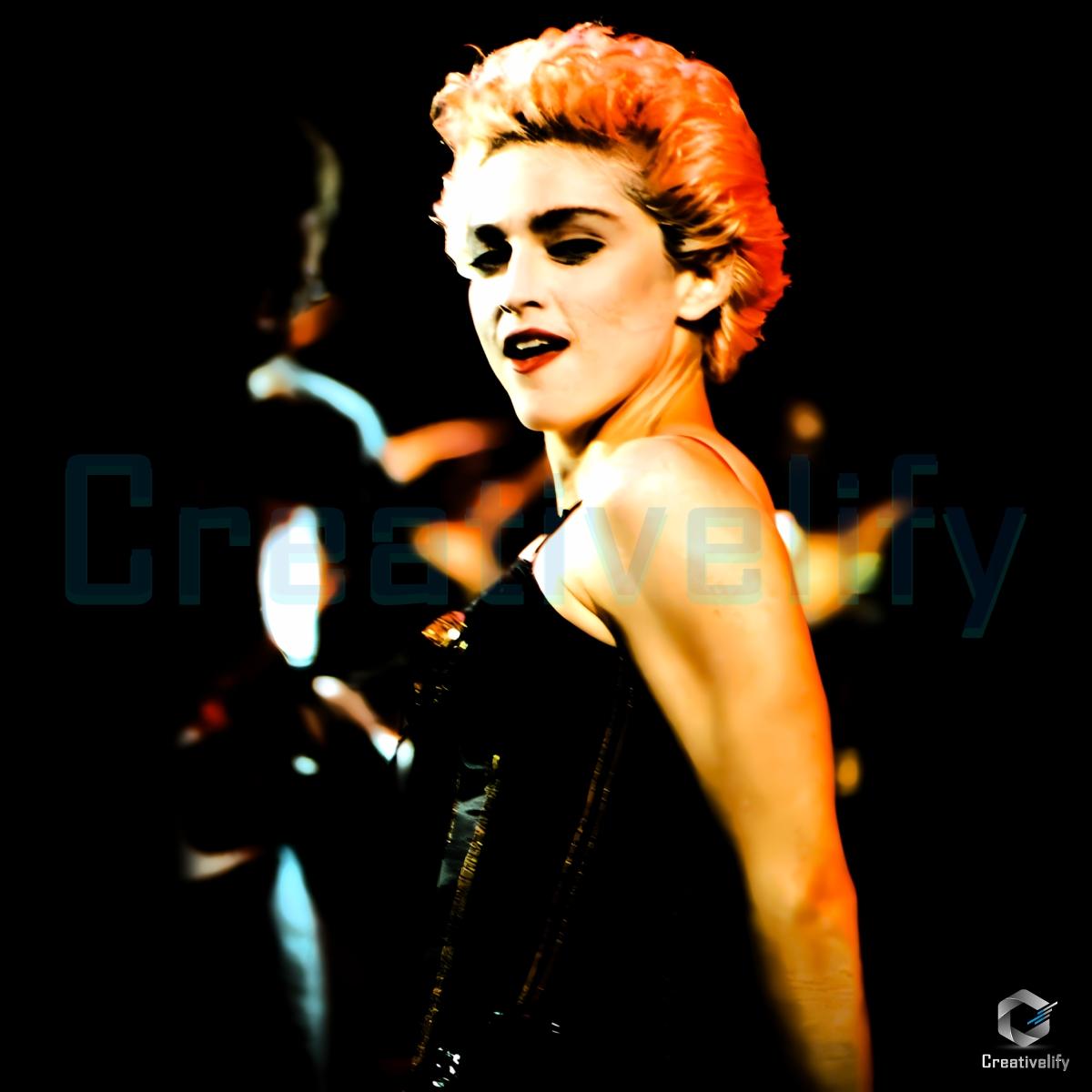 Madonna Blonde Ambition Tour Black Corset Concert PNG Madonna Blonde Ambition Tour Black Corset Concert PNG