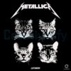 Metallica Cat Catnish Album Parody Graphic SVG