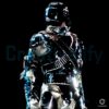 Michael Jackson Metallic Armor Stage Outfit Graphic PNG