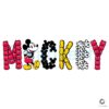 Mickey Mouse Character Best Of Mickey Letter Art SVG