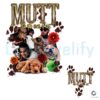 Mutt Cbmix Chris Brown Dog Lover Collage Graphic PNG