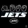 New York Jets Homage Youth Love Sign SVG