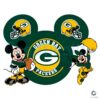Nfl Green Bay Packers Disney Mickey Minnie SVG Cricut File