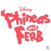 Retro Disney Phineas And Ferb Logo Graphic SVG