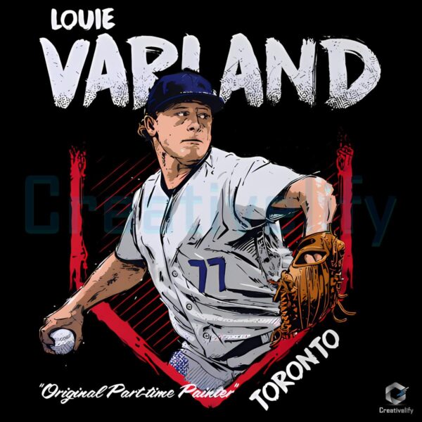 Retro Sports Base Louie Varland Toronto Baseball PNG