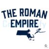 Roman Anthony The Roman Empire Boston Baseball State Map SVG