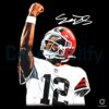 Shedeur Sanders Cleveland Browns Football Jersey Player Ar PNG