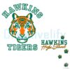 Stranger Things Hawkins High Tigers SVG