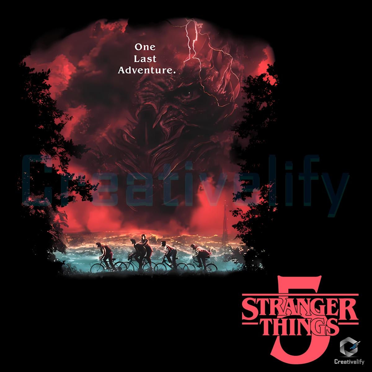 Stranger Things Stranger Things Season 5 One Last Adventure PNG Stranger Things Stranger Things Season 5 One Last Adventure PNG