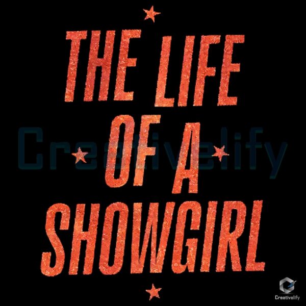 Taylor Swift Glitter The Life Of A Showgirl In My Showgirl Era PNG