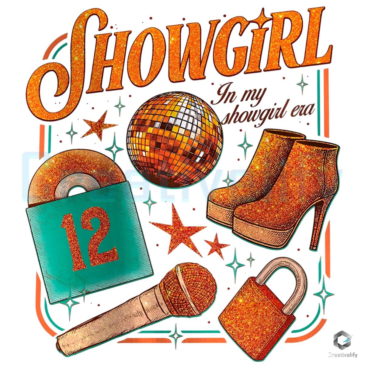 Taylor Swift Showgirl Era Retro Disco Ball Glitter Illustration PNG Taylor Swift Showgirl Era Retro Disco Ball Glitter Illustration PNG