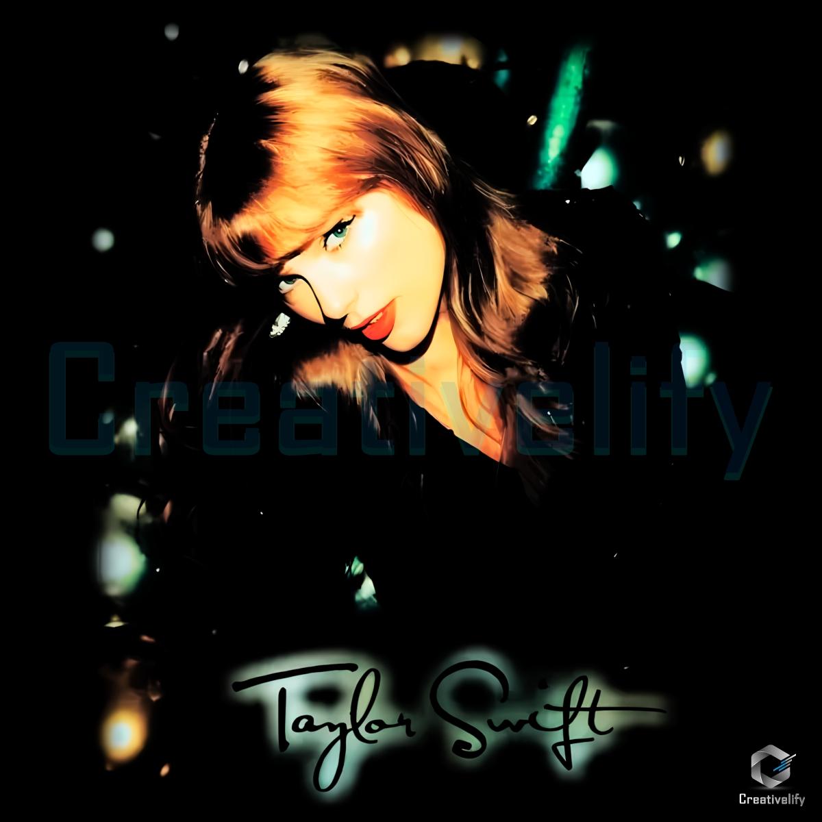 Taylor Swift Vintage Retro Aesthetic Graphic PNG Taylor Swift Vintage Retro Aesthetic Graphic PNG