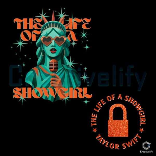 The Life Of A Showgirl Taylor Swift 2025 PNG