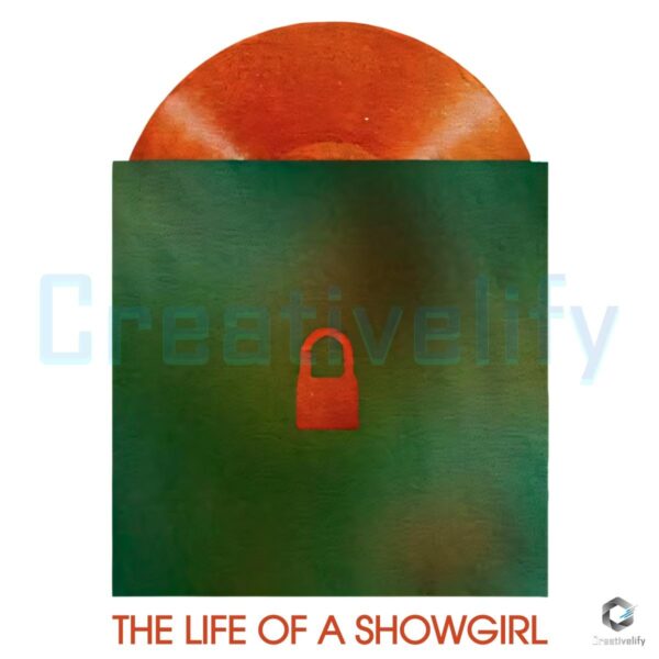 The Life Of A Showgirl Taylor Swift Album Inspired Music PNG