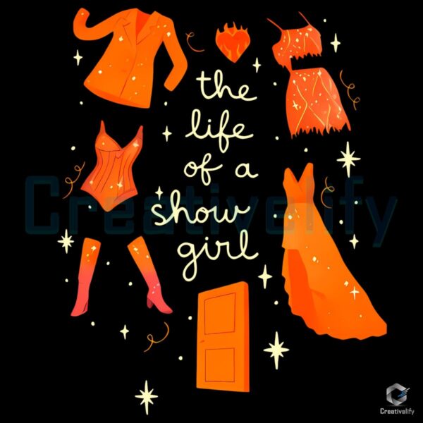 The Life Of A Showgirl Taylor Swift Eras Tour Concert Outfit PNG