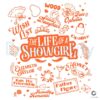 The Life Of A Showgirl Taylor Swift Graphic Lyric Tee SVG