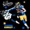 Todd Gurley Rams Nfl Running Back Vintage Bootleg Football PNG