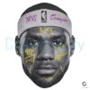 Vintage Lebron James Graffiti Style Champion PNG
