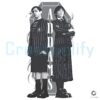 Vintage Wednesday Addams Siblings Adams Family Dark Aesthetic PNG