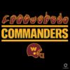 Washington Commanders Homage Youth Love Sign SVG