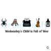 Wednesday Addams Child Is Full Of Woe Gothic Halloween SVG