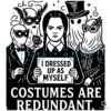 Wednesday Addams Costumes Are Redundant Funny Halloween SVG