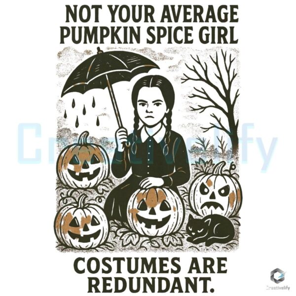 Wednesday Addams Costumes Are Redundant Halloween PNG