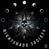 Wednesday Nightshade Society Gothic Skull Moon Phases PNG