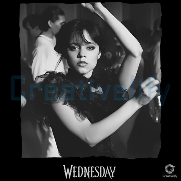 Wednesday Raven Dance PNG