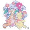 Winnie The Pooh And Friends Floral PNG