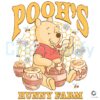 Winnie The Pooh Hunny Farm Vintage Disney PNG
