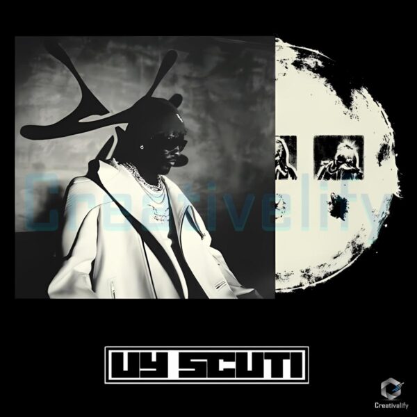 Young Thug Uy Scuti Black White Moon Collage PNG