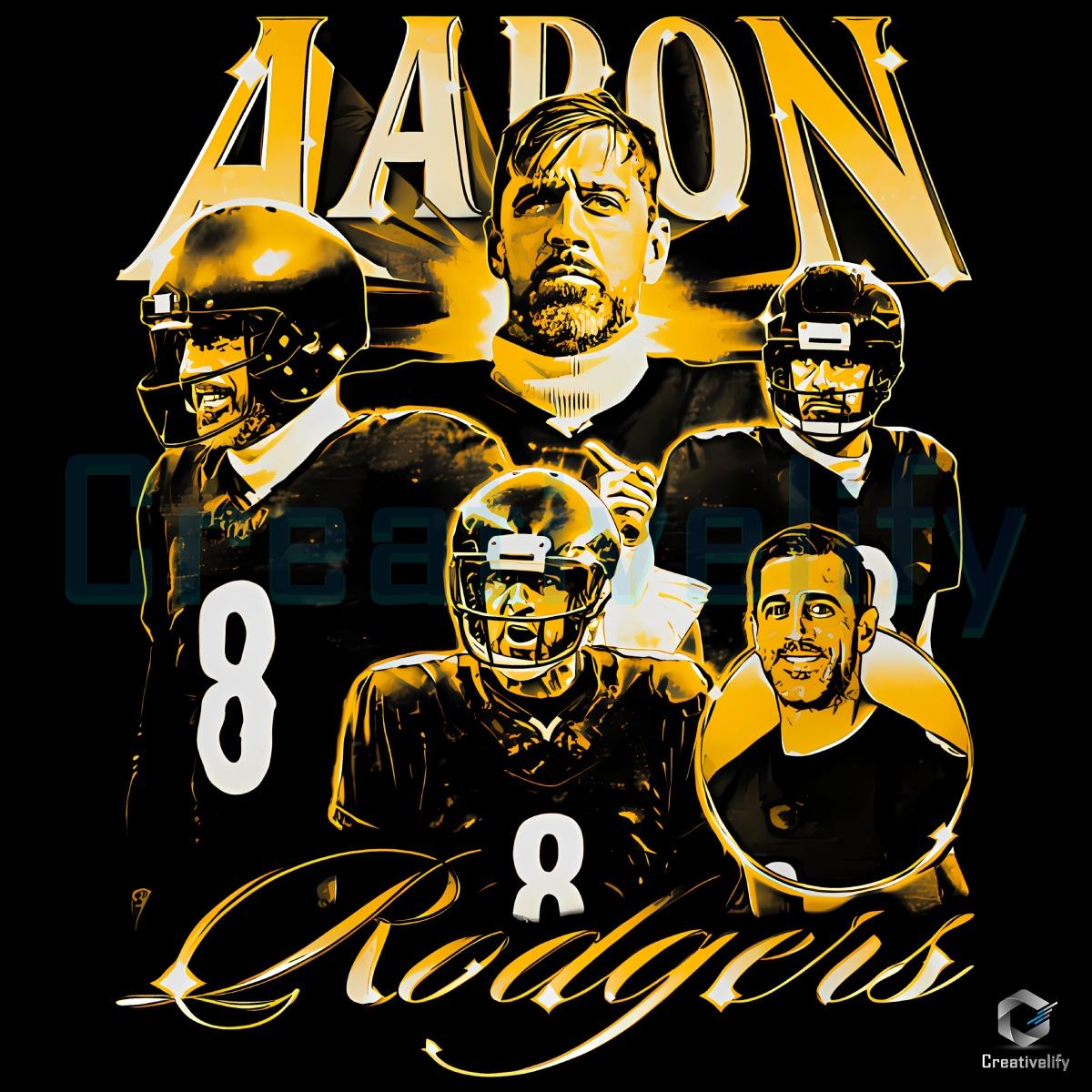 Aaron Rodgers Pittsburgh Vintage Football PNG Aaron Rodgers Pittsburgh Vintage Football PNG