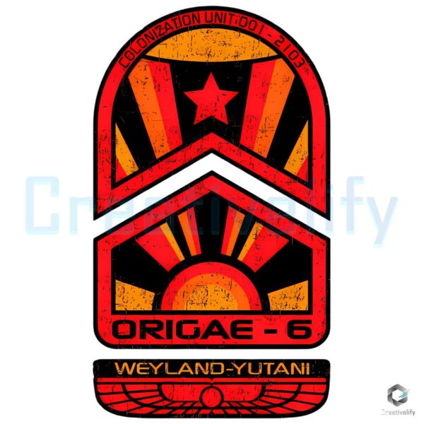 Alien Covenant Origae 6 Weyland Yutani Colonization Badge PNG