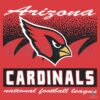 Arizona Cardinals Historic Waver Football Logo SVG