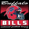 Buffalo Bills Historic Waver Football Helmet SVG