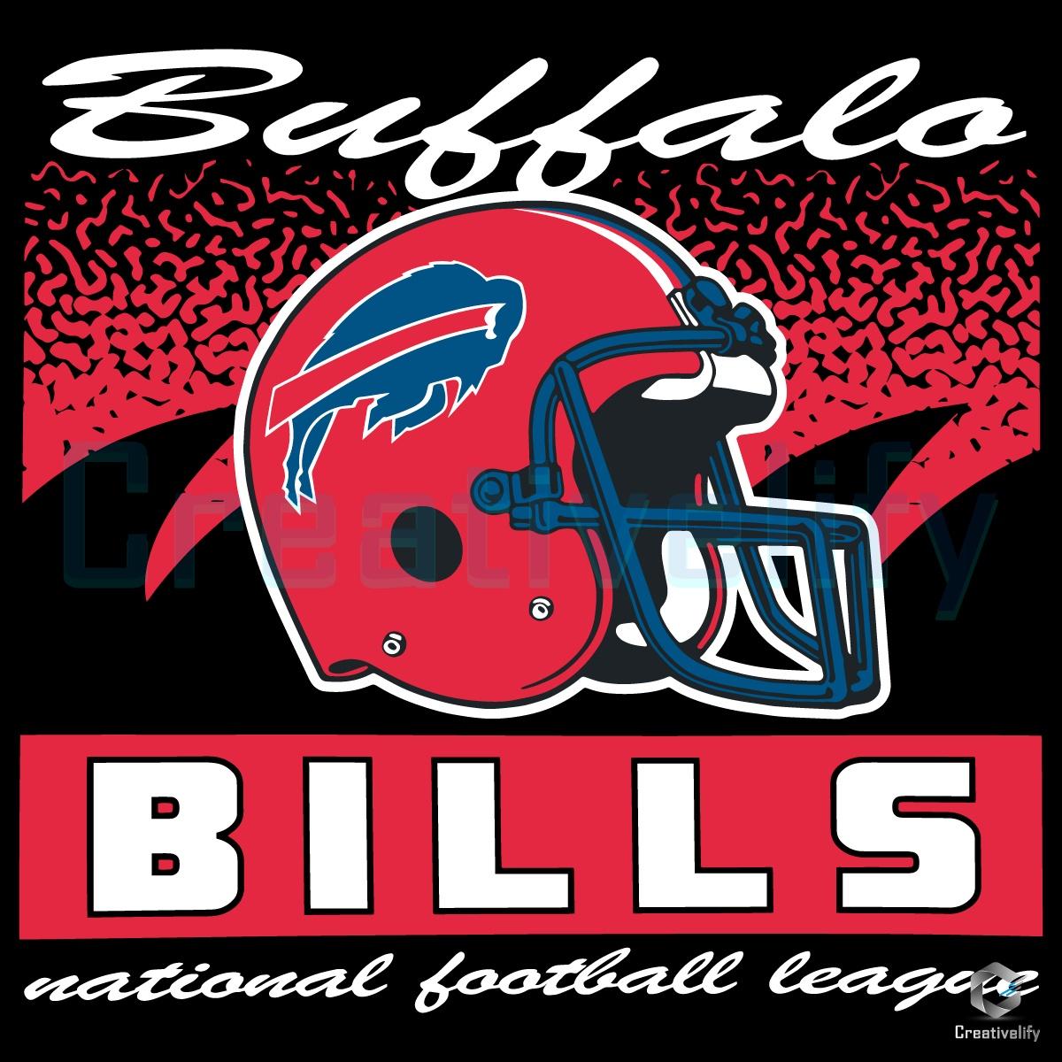 Buffalo Bills Historic Waver Football Helmet SVG Buffalo Bills Historic Waver Football Helmet SVG
