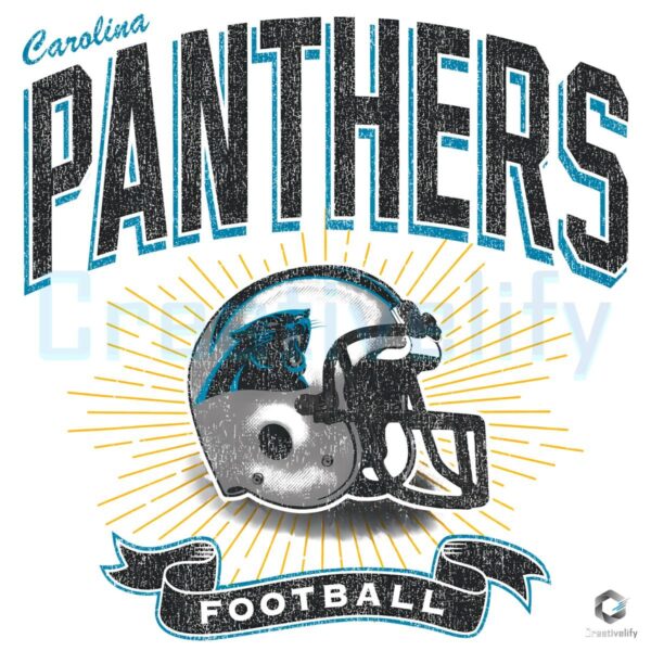 Carolina Panthers Historic Prime Football Helmet PNG