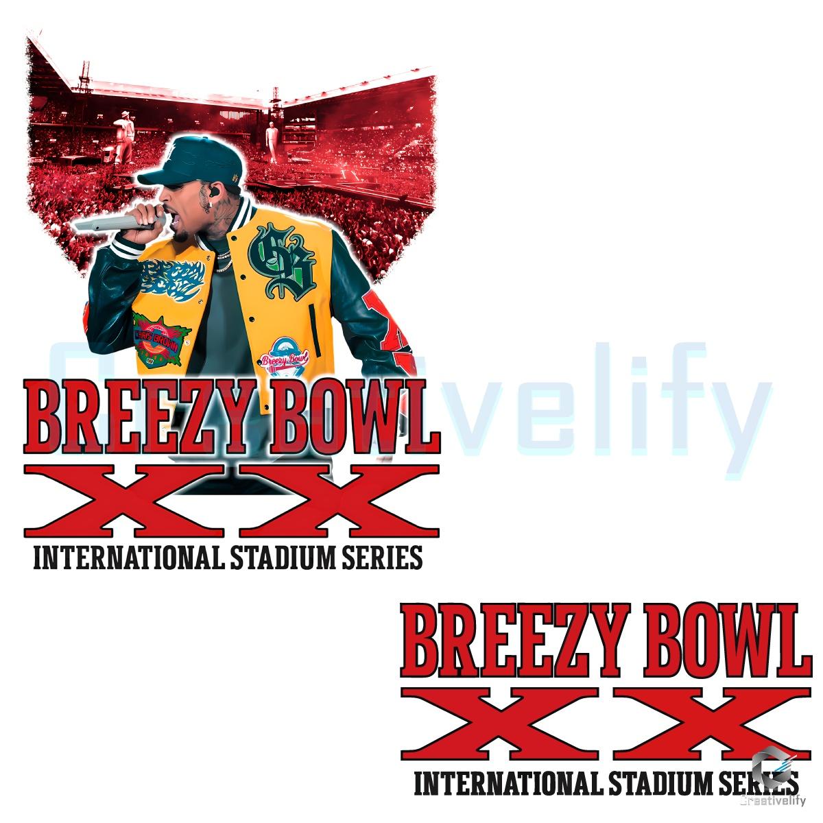 Chris Brown Breezy Bowl Xx Red Live Stadium PNG Chris Brown Breezy Bowl Xx Red Live Stadium PNG