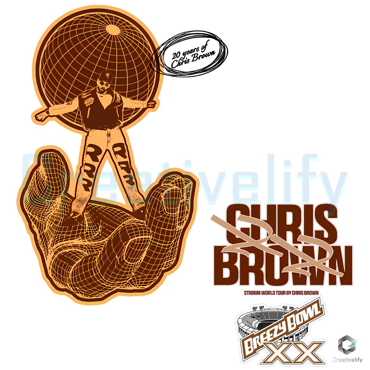 Chris Brown Breezy Bowl Xx World Tour PNG Chris Brown Breezy Bowl Xx World Tour PNG